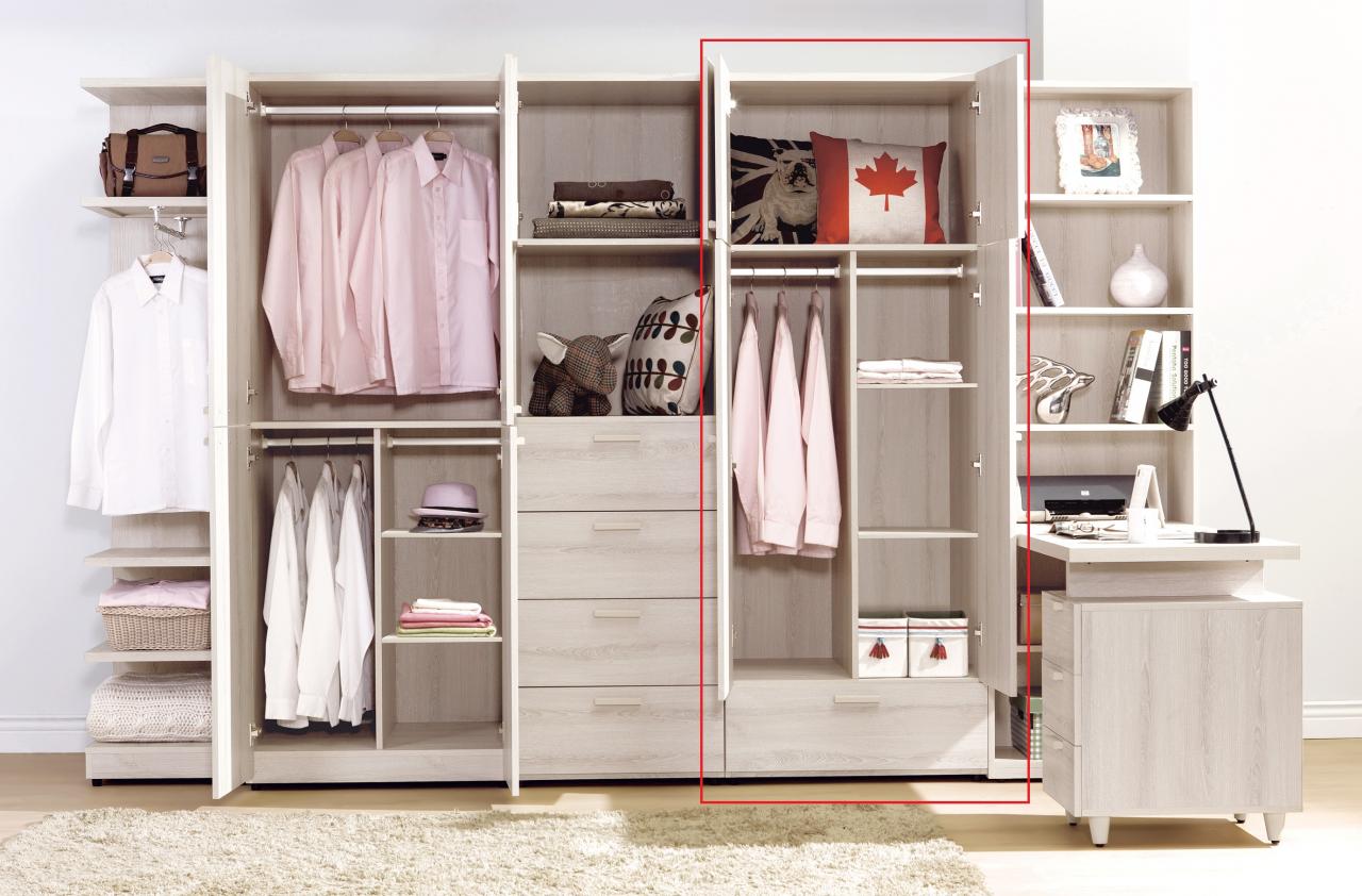 珊蒂2.5尺一抽衣櫥